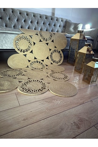 Jüt Kilim, Paspas, Mutfak Halısı, Banyo Paspası, Kilim, Halı, Oturma Odası Halısı, El Dikim Özel Kil Ella