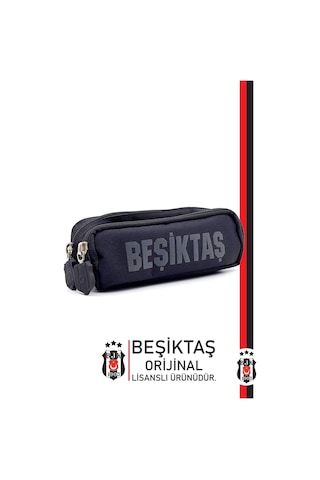 Beşiktaş Kalemlik 2 Bölmeli Ahşap Kutulu 2li Hediye Set