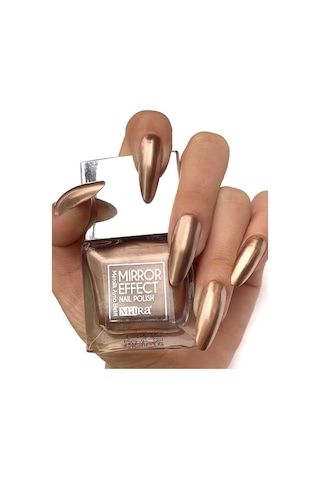 Mara Metalik Ayna Efekli Oje Bronz 15ML