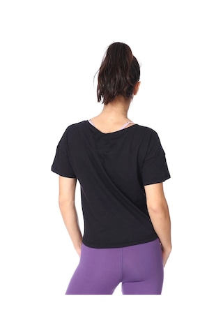 Sportive Bagtee Kadın Günlük Stil Tişört 711028-syh Siyah