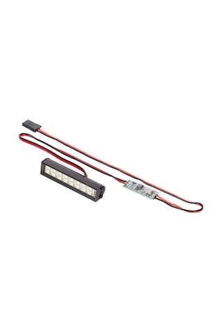 Flybuy 55mm 16 Led Metal Far Barı - 3 Işık Modu - Traxxas, Tamiya, Axial Uyumlu Rc Araba Işık Çubuğu