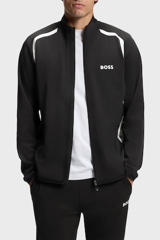 Boss Erkek Sweat 50554402 001 Siyah-beyaz Siyah - Beyaz