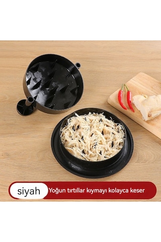 Jzcat Çok Fonksiyonlu Gözyaşı Tavuk Göğsü Parçalayıcı Tavuk Ayırıcı Gözyaşı Tavuk Aleti - Siyah Diğer