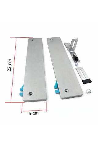 Ayrıntıshop Sürgü Dolap Kapak Freni Hız Ayarlı Yavaşlatıcı Mekanizma Gri