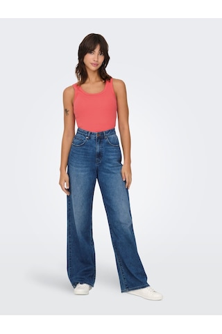 Only Onleasy S/l Tank Top Jrs Kadın Askılı Bluz 15315571 Narçiçeği