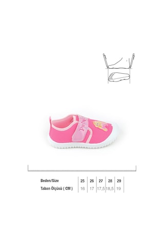 Gezer Yazlık Keten Prenses Kız Çocuk Cırtlı Ayarlanabilir Ayakkabı Ga2ypm.03329.00.r91.0a Fuşya