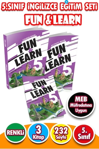 5. Sınıf İngilizce Eğitim Seti Fun & Learn