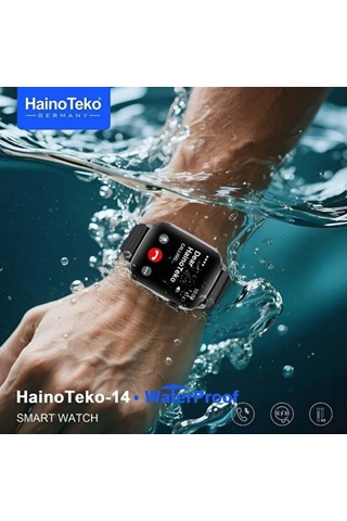 Haino Teko Teko14 Watch Ultra 14 Amoled Ekran Waterproof Akıllı Saat + 3 Kordonlu (İthalatçı Garantili)