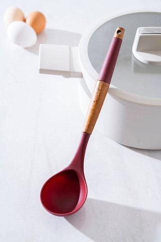 Evero Silikon Kepçe - 29 Cm Kırmızı