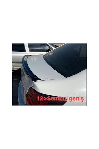 Symbol 2012- Geniş Model Boyalı Plastik Spoiler