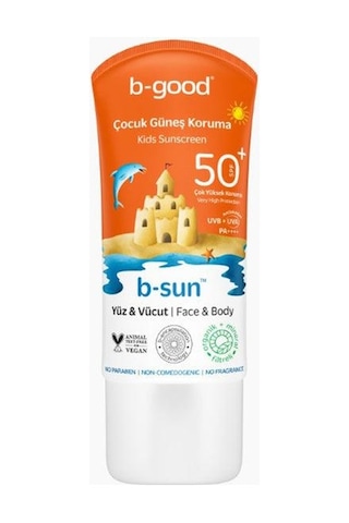 B-Good B-Sun Kids Yüz ve Vücut Koruyucu Güneş Kremi SPF50+150 ML