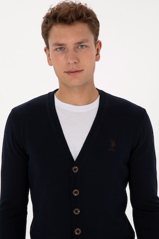 U.s. Polo Assn. Erkek Lacivert Hırka Triko 50313702-vr033 Lacivert