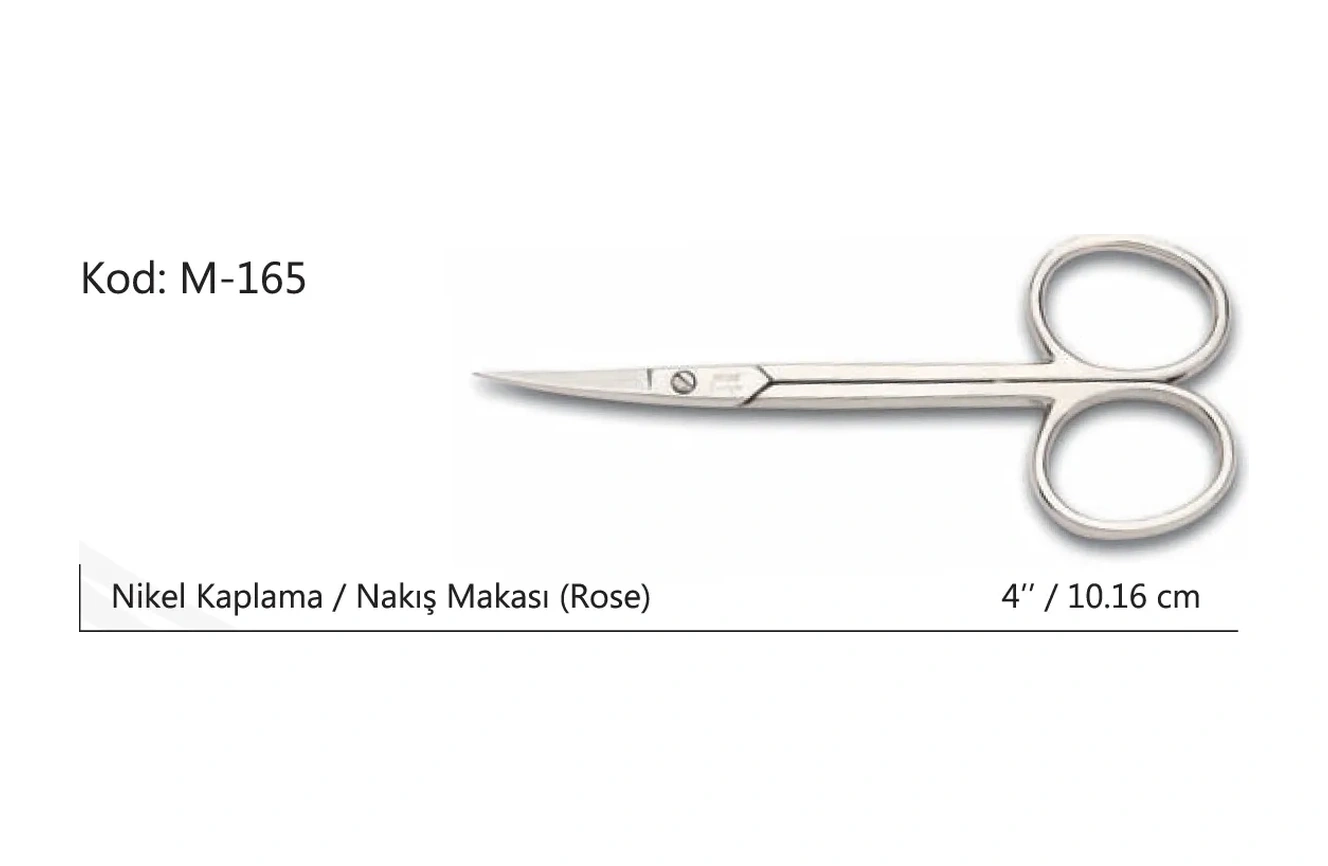 Europe Nakış Makası Süper Kalite No:4 10,16 Cm