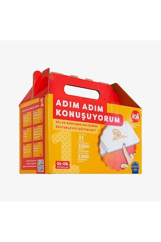 Lali Yayınları Adım Adım Konuşuyorum Konuşma Terapi Eğitim Seti 1