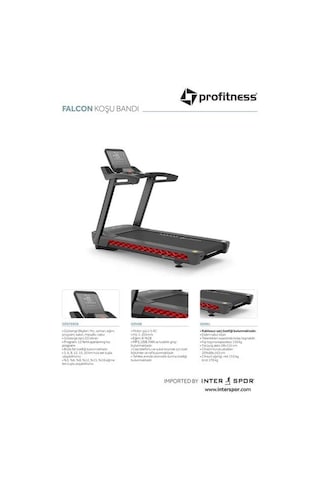 Profitness Falcon Koşu Bandı