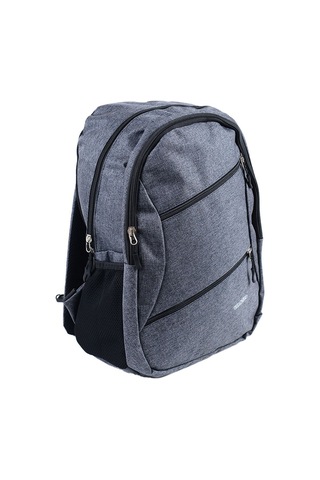 Mercitech Unisex -2025 Sırt Çantası Gri Siyah