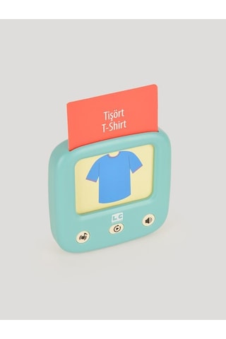 Let's Be Child Öğretici Türkçe & İngilizce Konuşan Kartlar Mavi