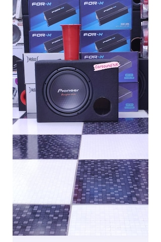 PIONEER TS-W312D4 1600w 500rms ÇİFT BOBIN YENI ŞAMPİYON SERİ