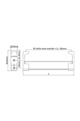 Hafele Işıklı Askı Borusu Elekt. Krom/bey 662mm Çok Renkli
