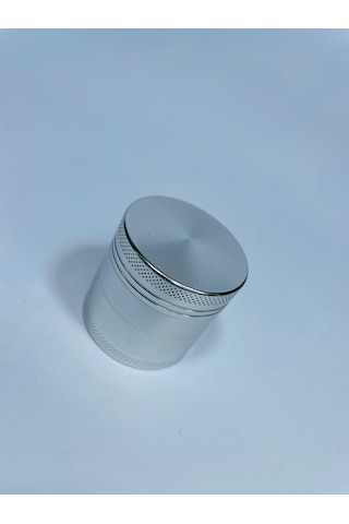 Çelik TutunÖğütücü 4 Katmanlı Paslanmaz Grinder SilverRenk//40mm
