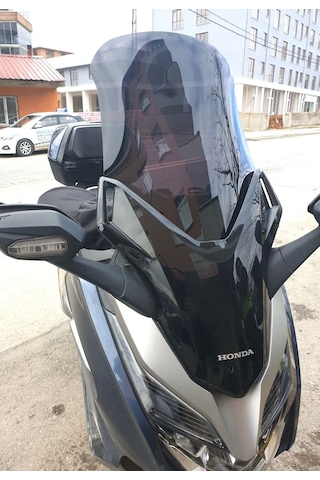 Motocam Honda Forza 250 Ön Cam 2018-2020 Model 58cm Siyah Renkli 4mm İade Yoktur