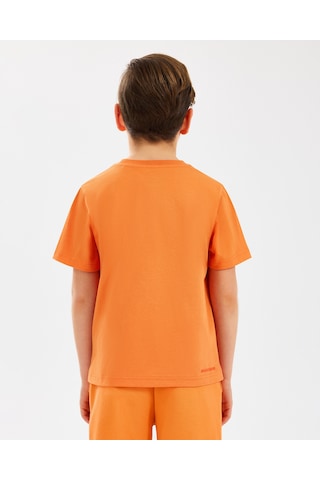 Skechers B Essentials T-shirt Büyük Erkek Çocuk Turuncu Tshirt Sk232080-701 Turuncu