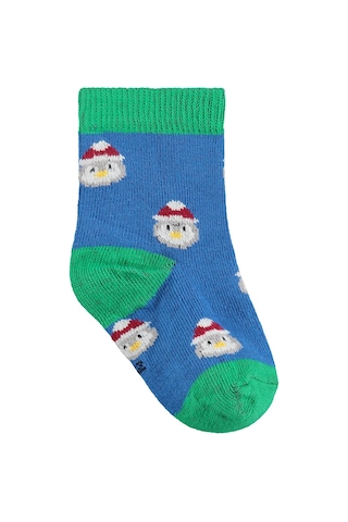 Civil Baby Pengui 3'lü 6-18 Ay Bebek Kız Çorap Set Standart