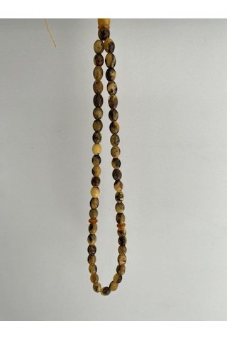 Doğal Kaya Damla Kehribar Tesbih 79769095 45'Lik 4,5 x 3, 5 MM 16 G