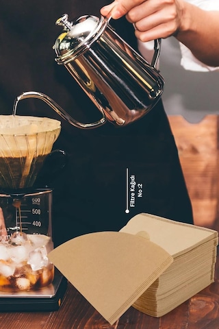 Coffee Tools Kahve Filtresi-kağıt 02 100'lü Dkf-02