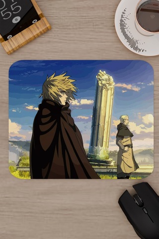 Vinland Saga Anime V1 - 22x18 Gaming Kauçuk Kaymaz Taban Mouse Pad Fare Altlığı