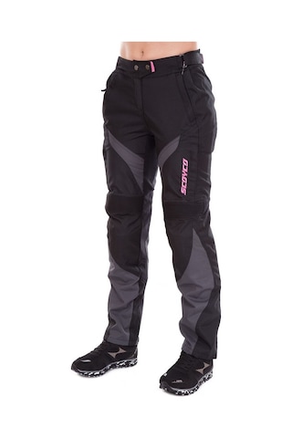 Scoyco P122w Siyah Kadın Motosiklet Pantolonu 4 Mevsim Korumalı Maxdura 600-d Kumaş Women Motorcu Pantolon Çok Renkli