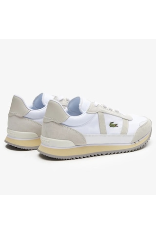 Lacoste Lacoste Partner Retro Womens Sneaker Kadın Günlük Spor Ayakkabı Beyaz Beyaz