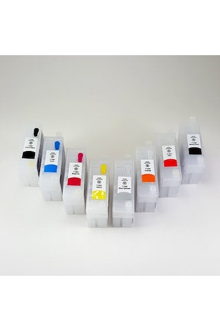Epson T1590 T1599 Uyumlu Kolay Dolan Kartuş 8 Renk