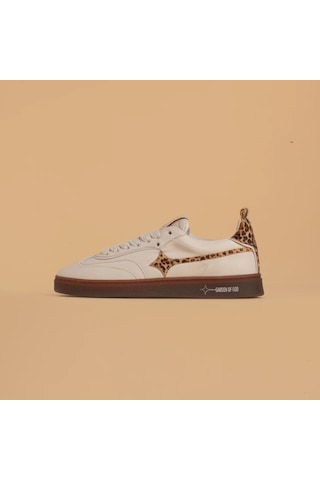 Sneaker Günlük Kadın Earth Lea Garden Of God Off White Animalier Çok Renkli