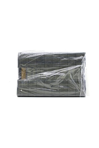 İbico İ21-103 Bambu Ahşap Kirli Çamaşır Sepeti 40x30x60 Cm - Gri Kumaş Çantalı Kapaklı