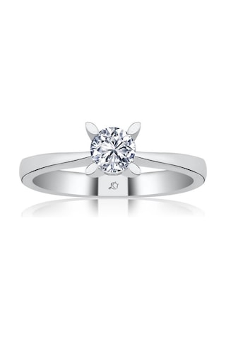 Effective Diamond Markiz Esinti Tektaş Gümüş Yüzük