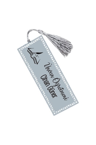 Öğretmenler Günü Hediyesi Atatürk Temalı Isimli Kitap Ayracı