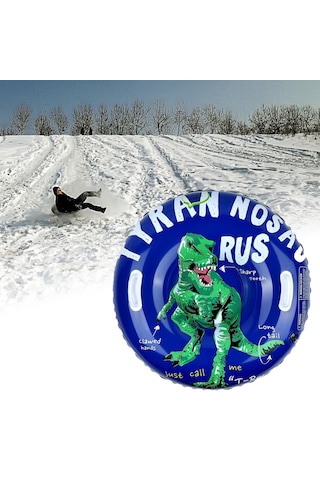 Dolıty Şişme Kar Tüpü Kalınlaşmak 36 Inç Oyuncakları Mavi Mavi