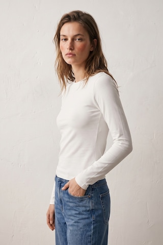 Elemge 3'lü Paket %95pamuk %5likra Vücuda Oturan Magic Fit Stretch Uzun Kollu T-shirt Compact Penye Esnek Basic Tişört Siyah Beyaz Lacivert Kadın Elastan Bluz Elastan Çok Renkli