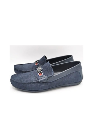 King Paolo King Shoes Au4020 Lacivert Süet Erkek Ayakkabısı Çok Renkli