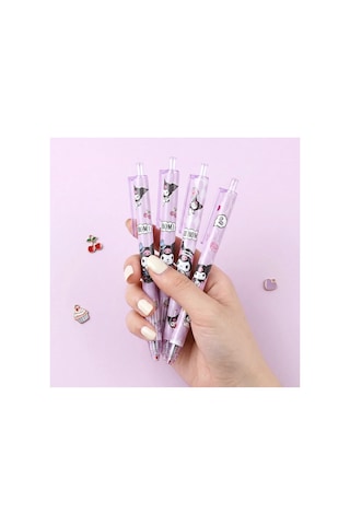 Sanrio 4'lü Set Jel Kalem Seti Mor
