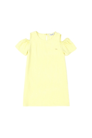 U.S. Polo Assn. Kız Çocuk Neon Kolsuz Doa Elbise 50269610-vr168 Çok Renkli