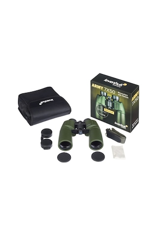 Levenhuk Army 7x50 Artıkıllı Binoküler Dürbün Yeşil
