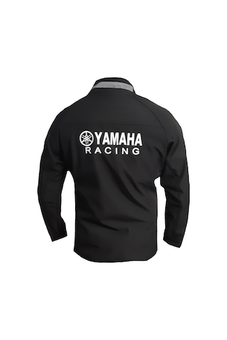 Yamaha Softshell Ceket Mont Rüzgar Ve Su Geçirmez Siyah