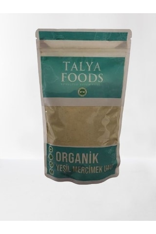 Talya Foods Organik Yeşil Mercimek Unu 500 G