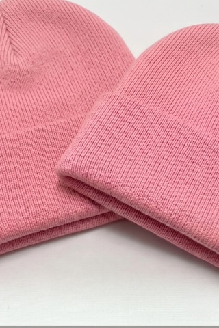 Moibody Premium Unisex Beanie Bere Seti 2 Li Paket Açık Pembe2 Açık Pembe2