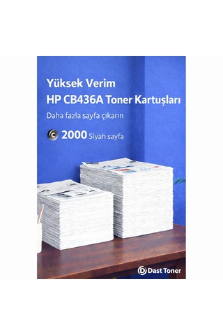 Hp Cb436a Uyumlu Toner 10'lu Paket