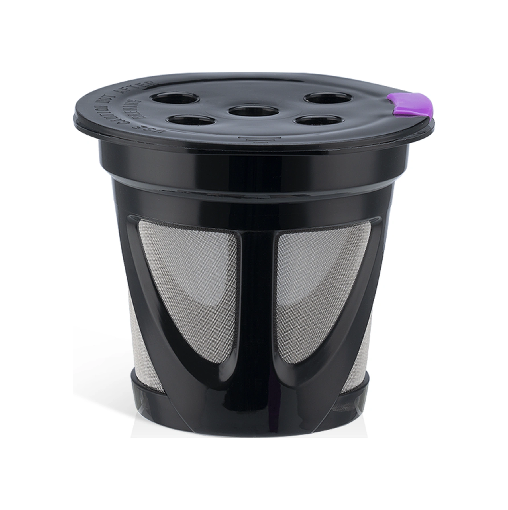 Youtek Keurig Uyumlu Yeniden Kullanılabilir Kahve Filtresi K-supreme, K-elite, 2.0/1.0 Desteği - Siyah 4'lü Paket Siyah