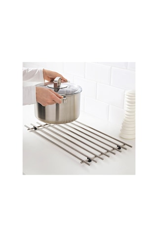 Ikea Lämplıg Nihale 50 X 28 Cm Metalik Gri