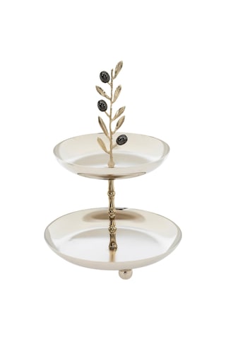 Mudo Home Olıve Dekoratif Kek Standı 19x30 Cm